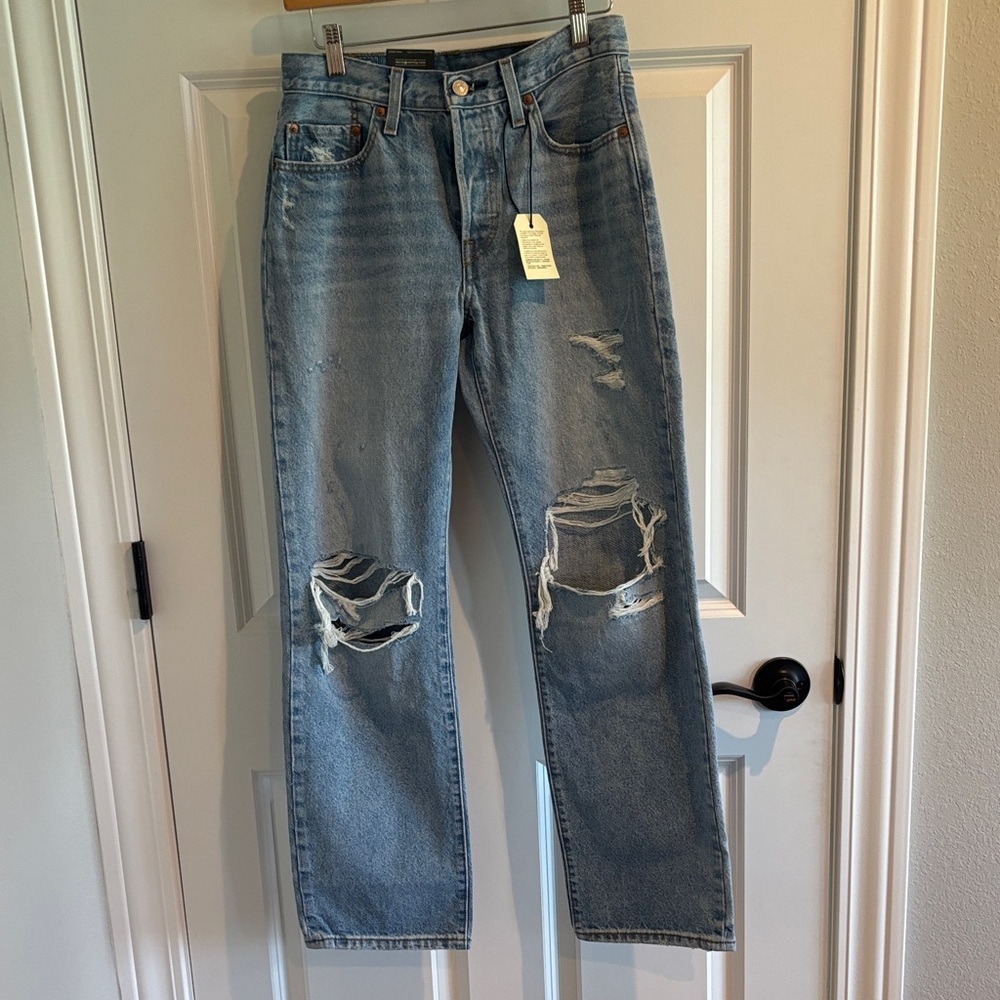 Levi's Classic Blue Denim Jeans